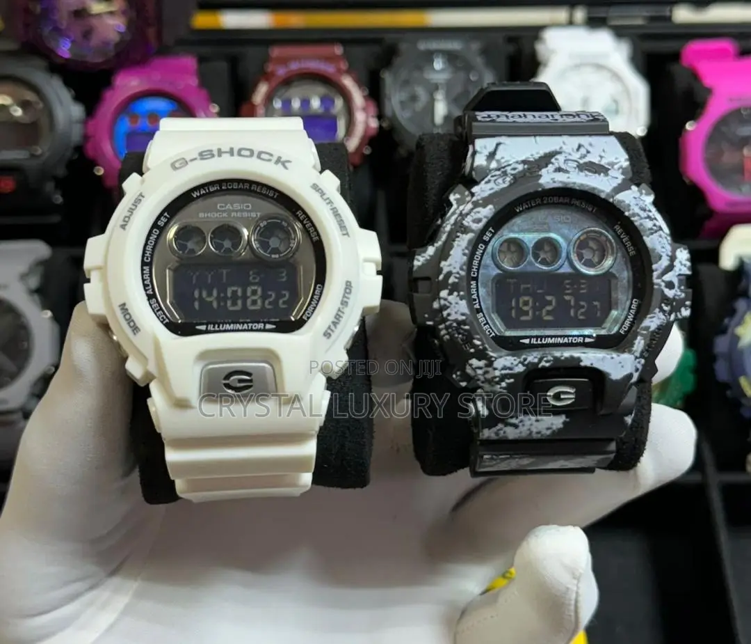 G-Shock Quality Luxury Men Rubber Strap Wristwatch