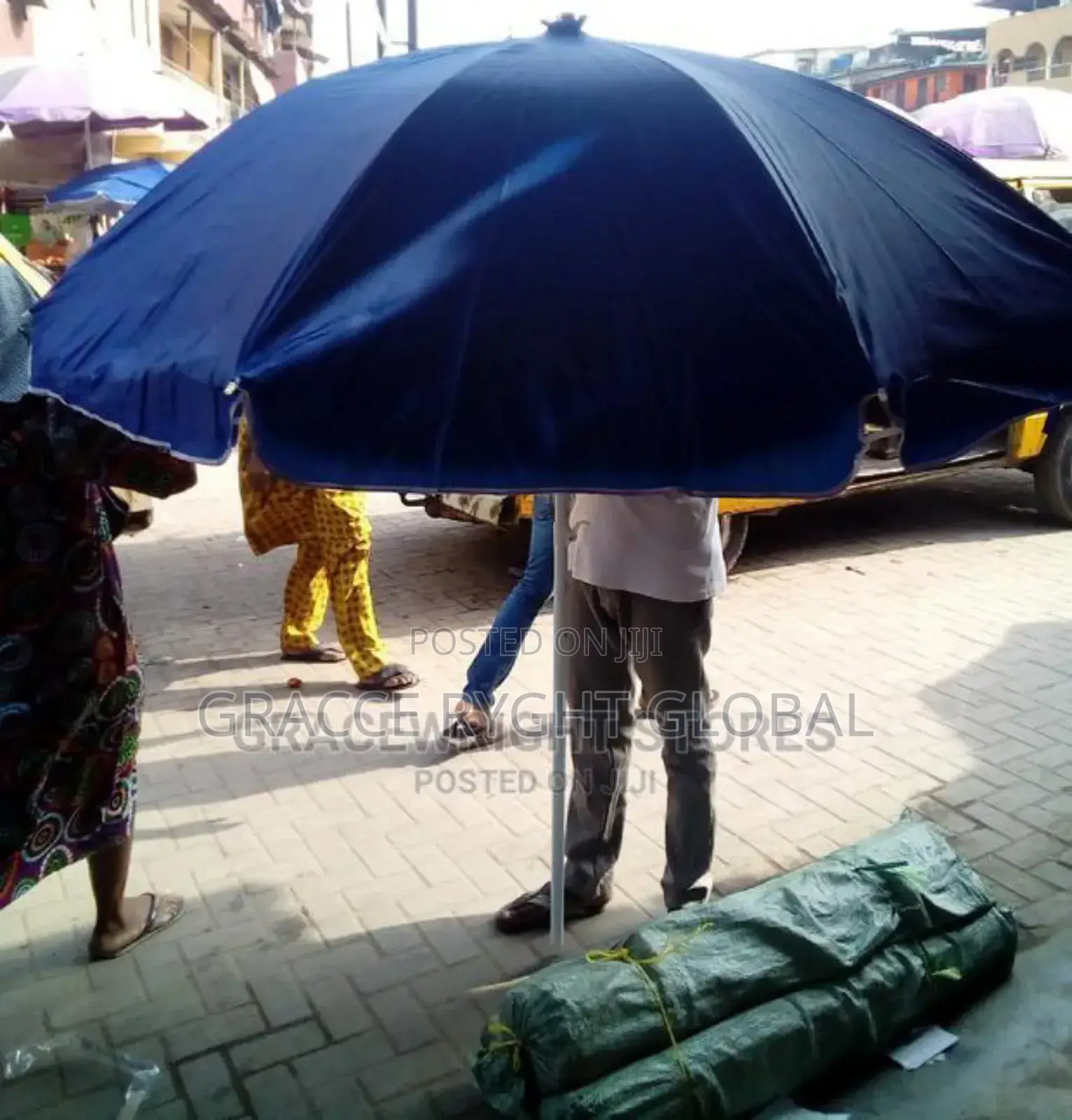 42" Outdoor Umbrella With Stand
