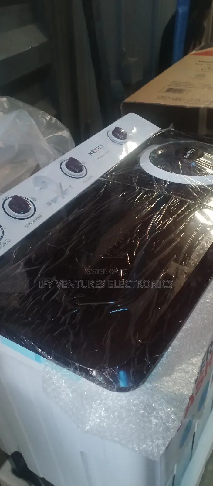 13kg Nexus Twin Top Washing Machine, Wash And Spin.