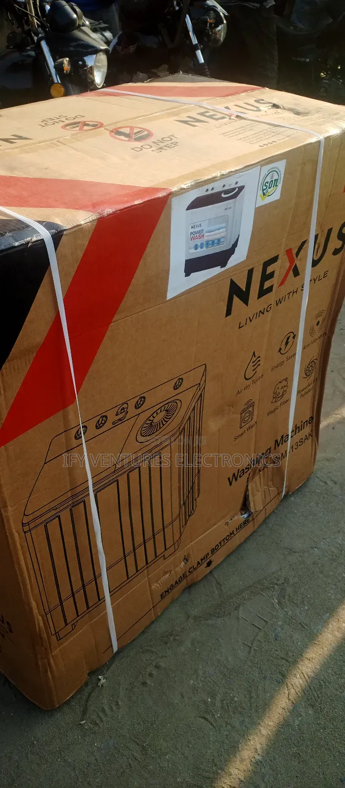 13kg Nexus Twin Top Washing Machine, Wash And Spin.