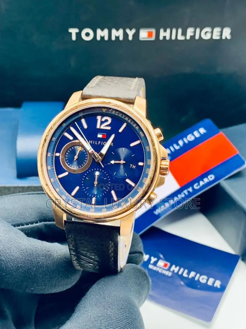 Tommy Hilfiger Quality Luxury Men Wristwatch