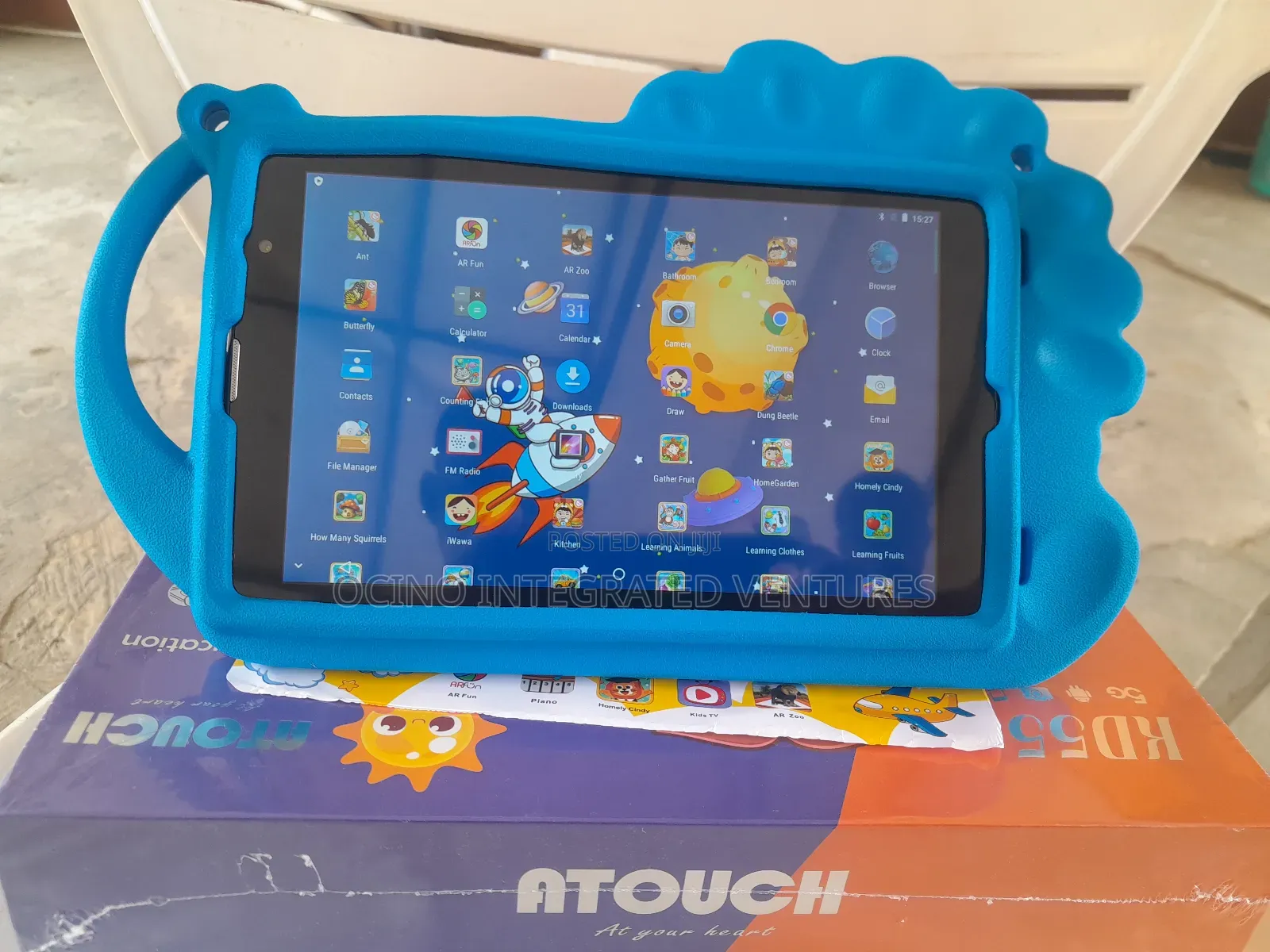 Unbreakable Screen Kids iPad With 8000mah Battery Capacity