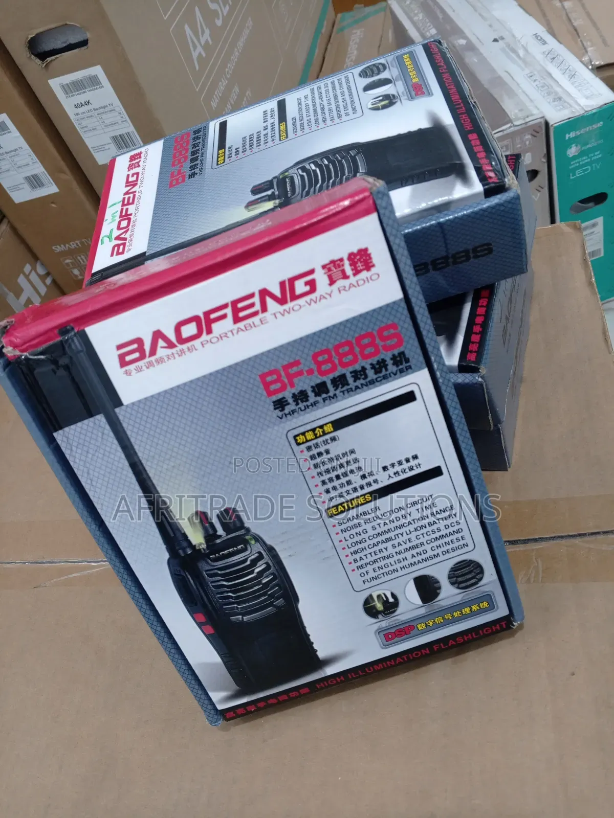 Baofeng Bf888s 5w UHF Radio With Clear Sound