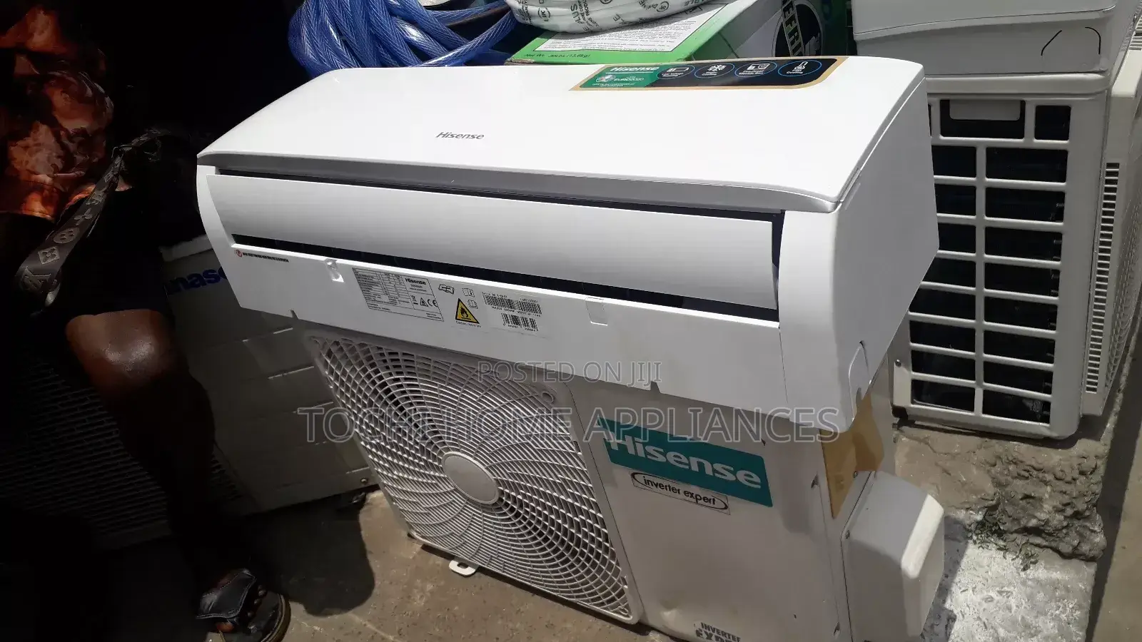 Clean Hisense Inverter AC 1.5hp