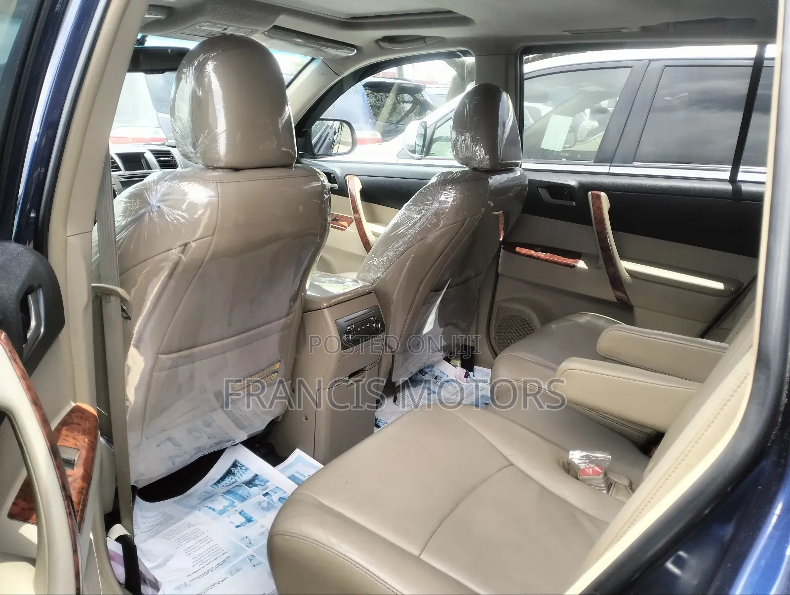 Toyota Highlander Limited 3.5l 4WD 2013 Blue