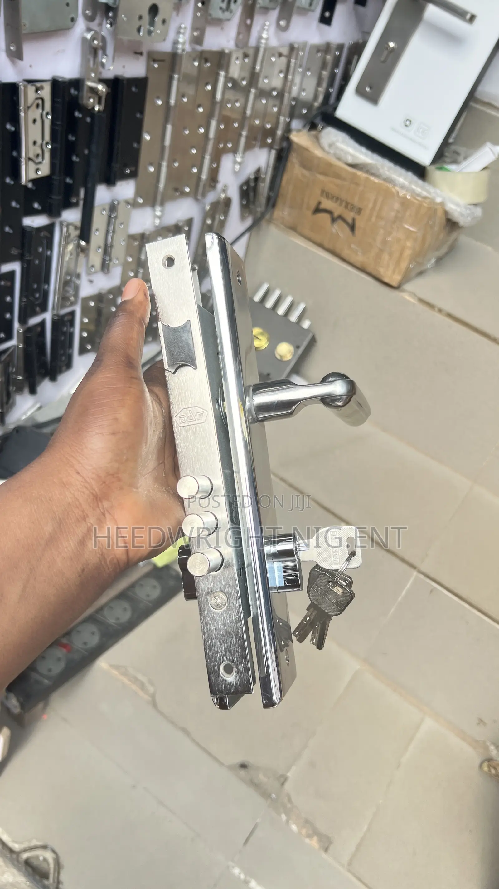 Indoor and Outdoor Security Entrance Door Lock