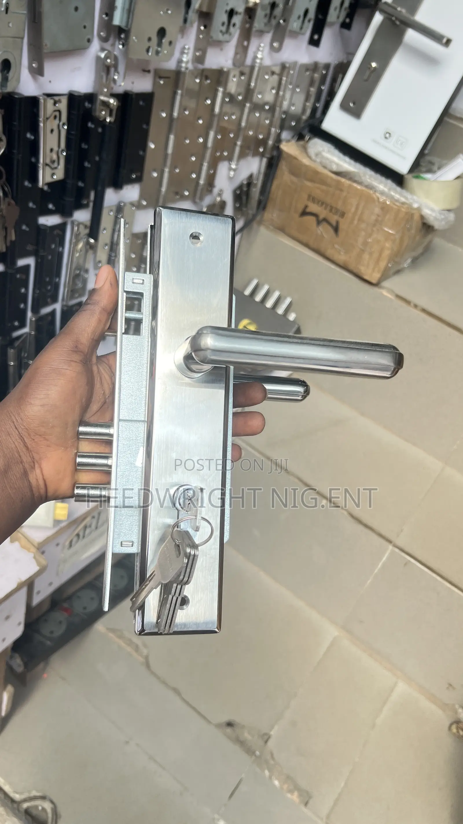 Indoor and Outdoor Security Entrance Door Lock