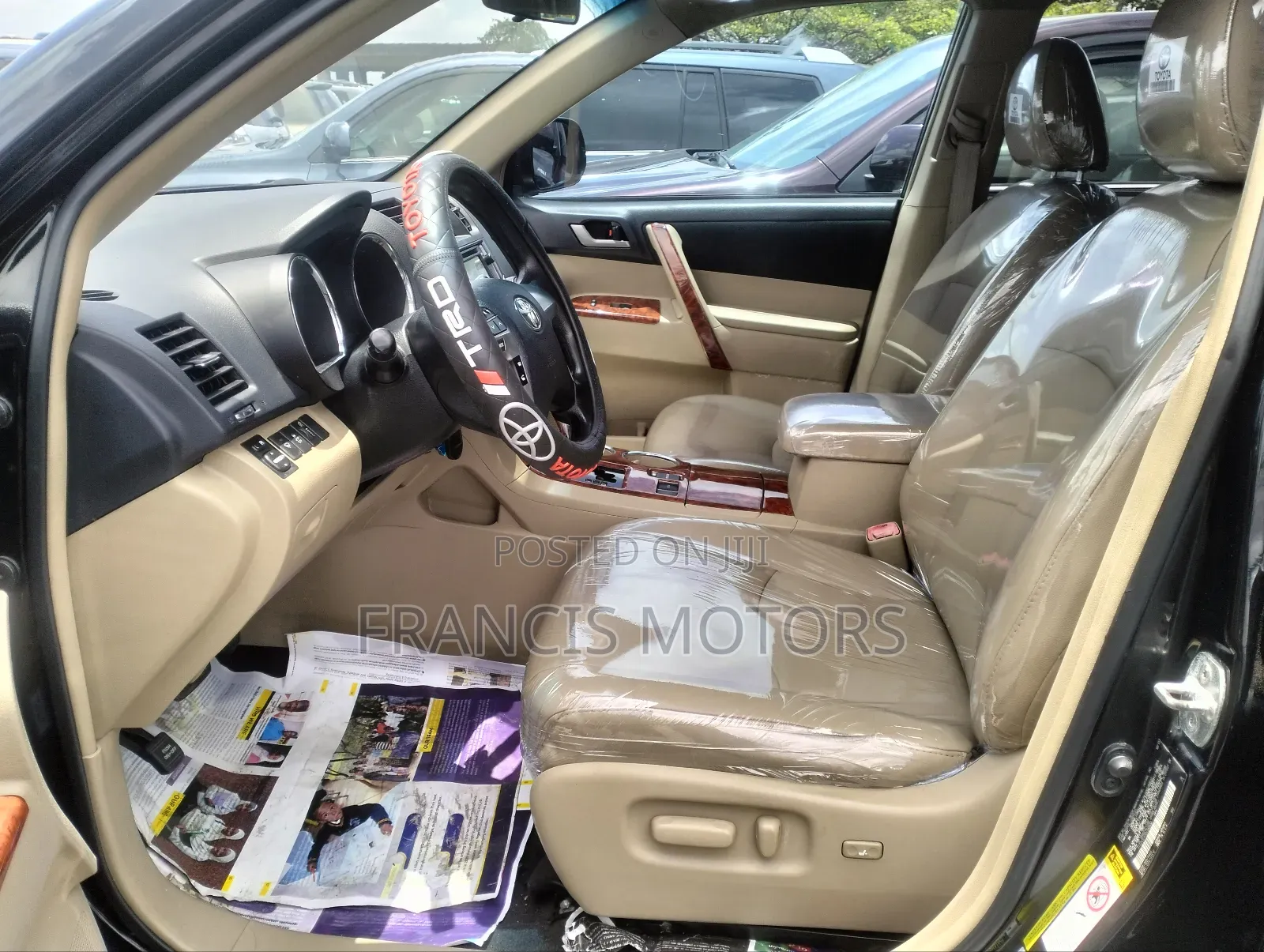 Toyota Highlander 3.5L 4WD 2013 Black
