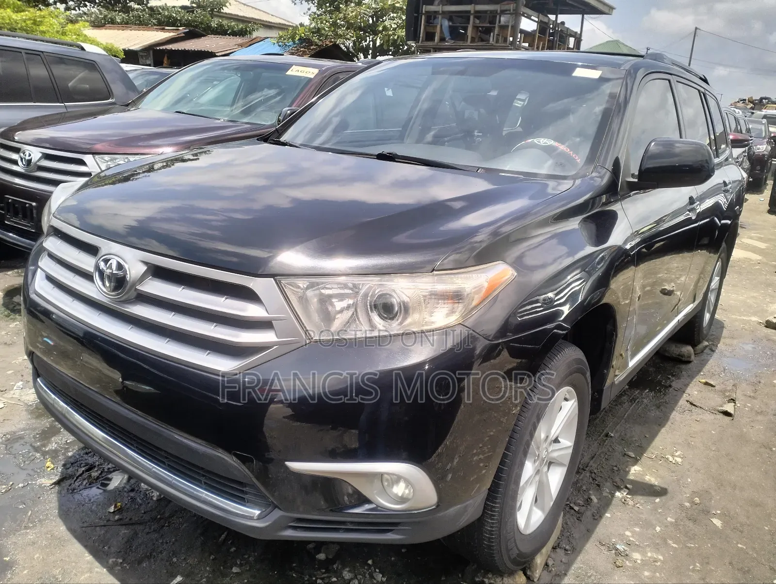 Toyota Highlander 3.5L 4WD 2013 Black