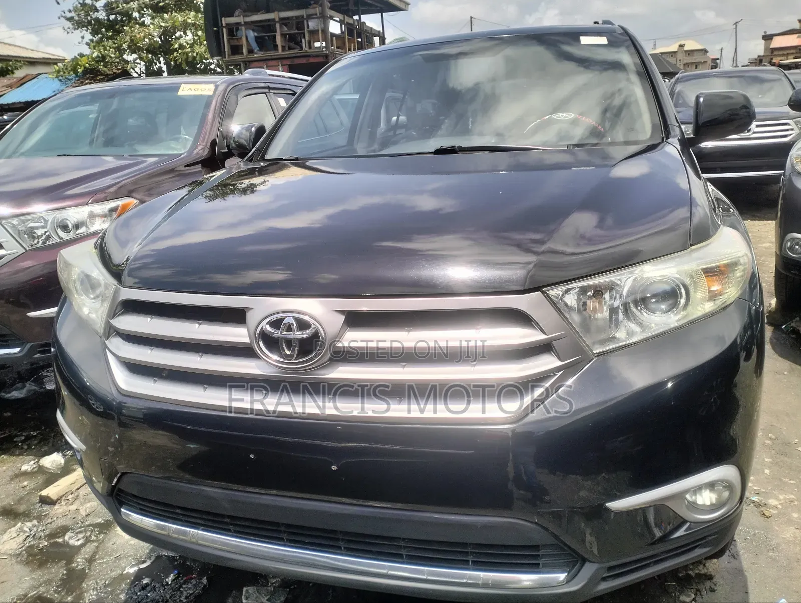Toyota Highlander 3.5L 4WD 2013 Black