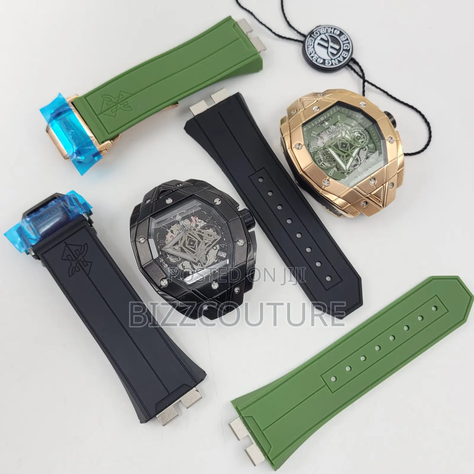 Original Hublot Mechanical Color Selection Rubber Watch