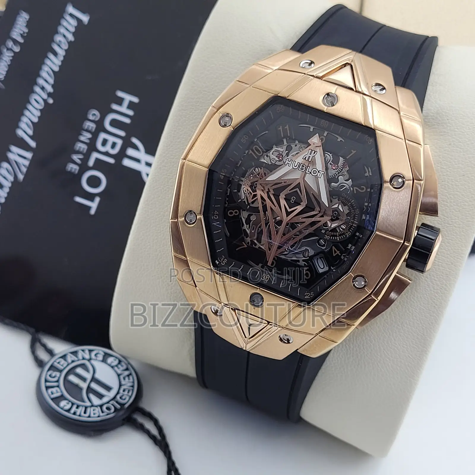 Original Hublot Mechanical Color Selection Rubber Watch