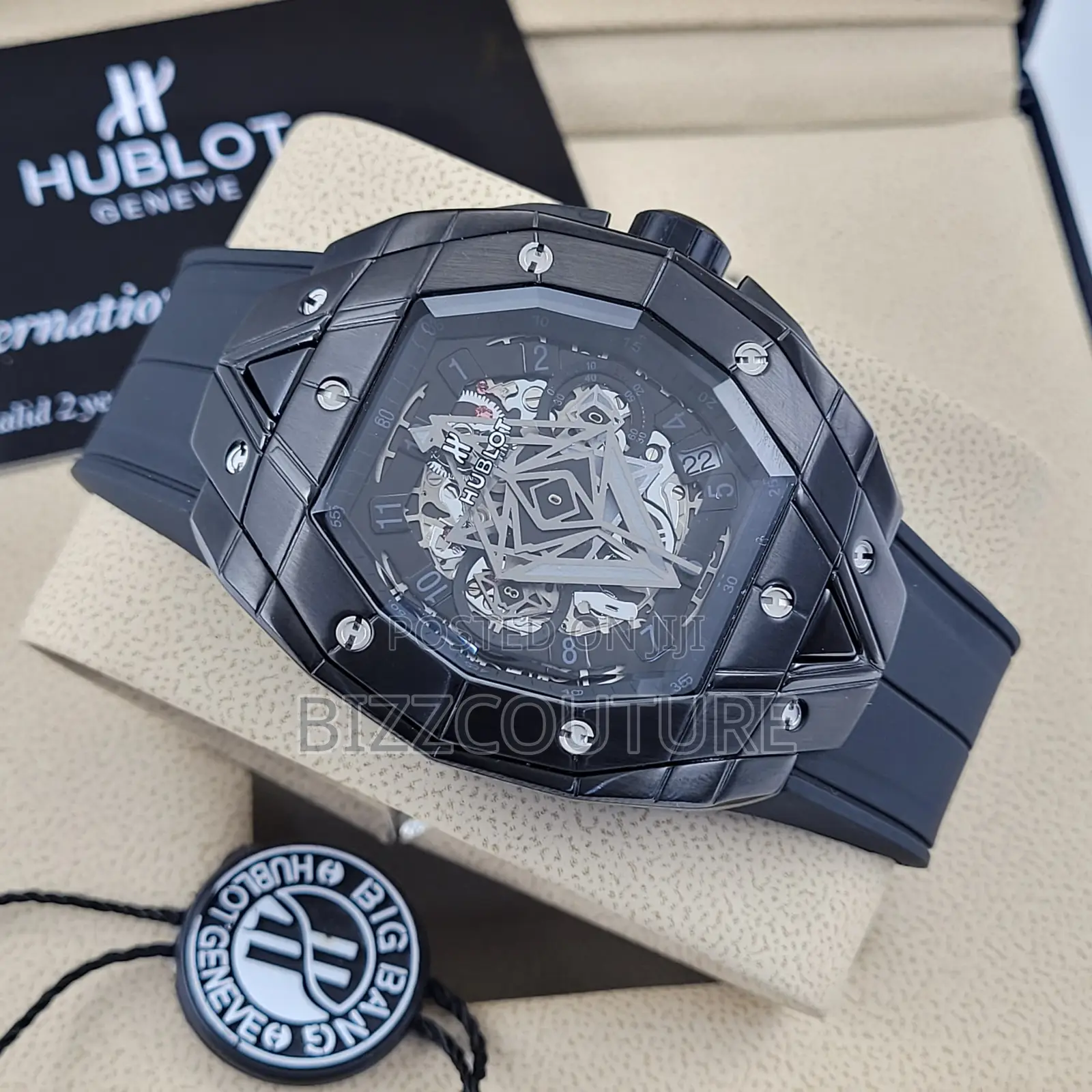 Original Hublot Mechanical Color Selection Rubber Watch