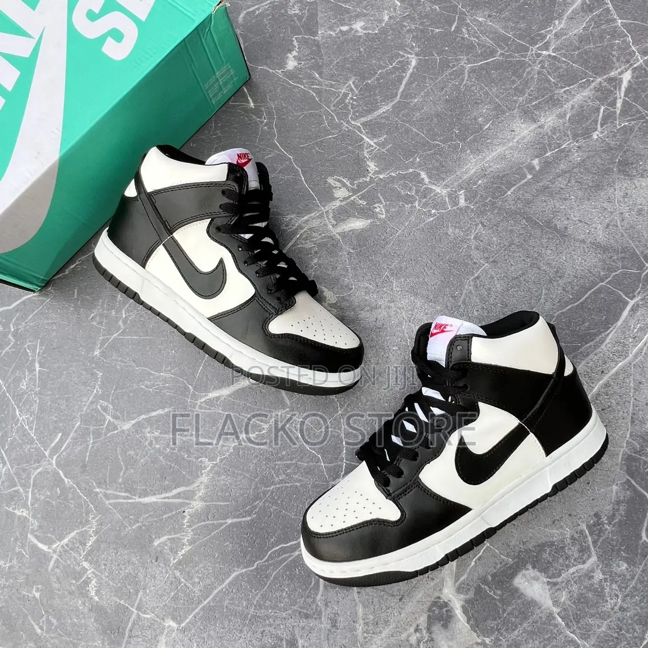 Original Panda X Nike Sb Dunk Hightop Sneakers