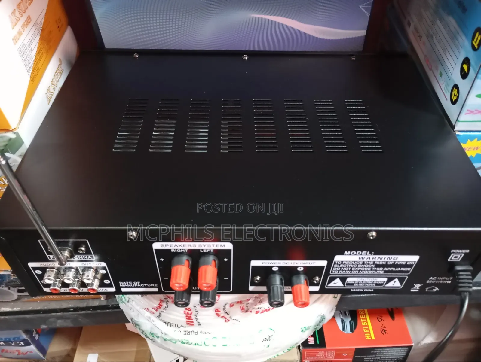 Hi Fi Stereo Karaoke Multipurpose Audio Amplifier