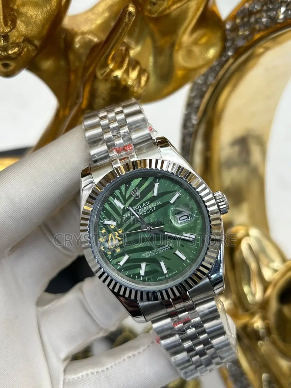 Rolex Quality Luxury Men Chain Wristwatch