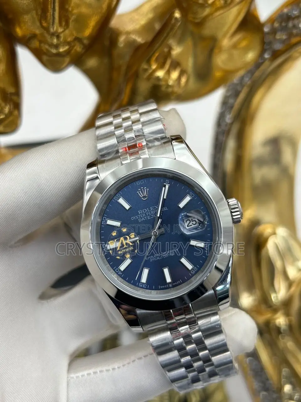 Rolex Quality Luxury Men Chain Wristwatch
