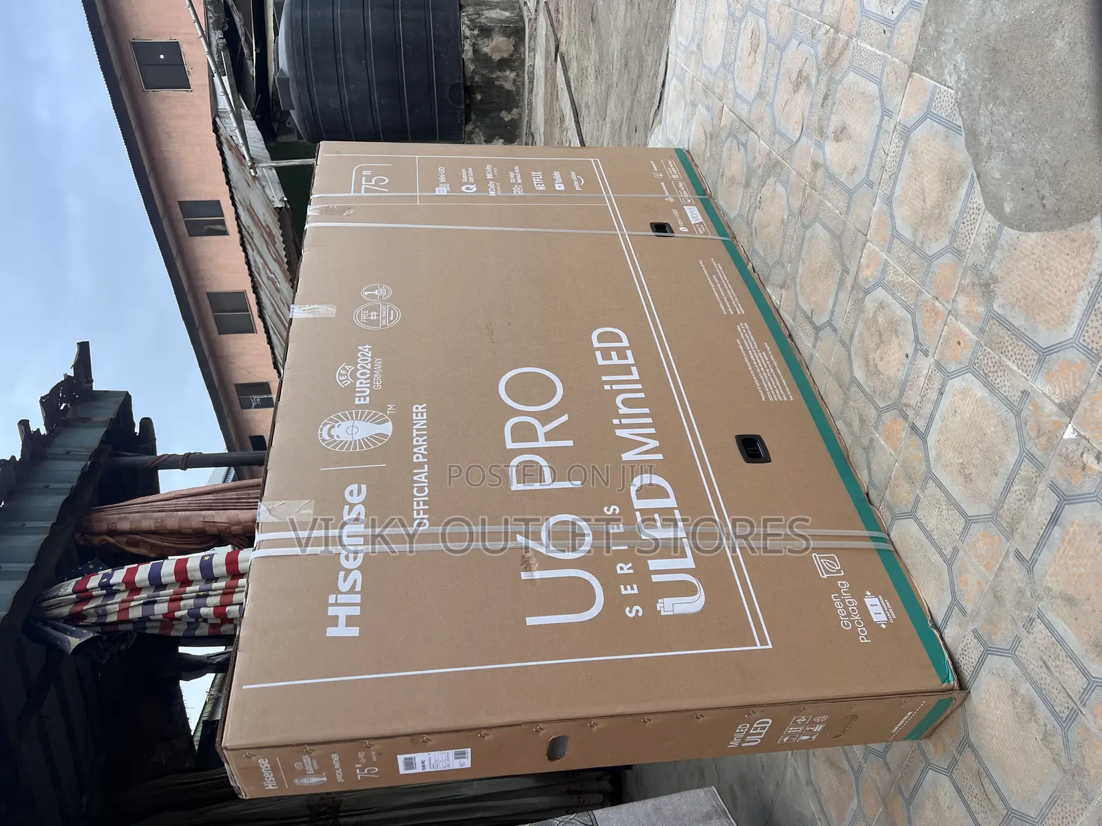 Hisense 75” Inches Uled -Pro Smart Tv