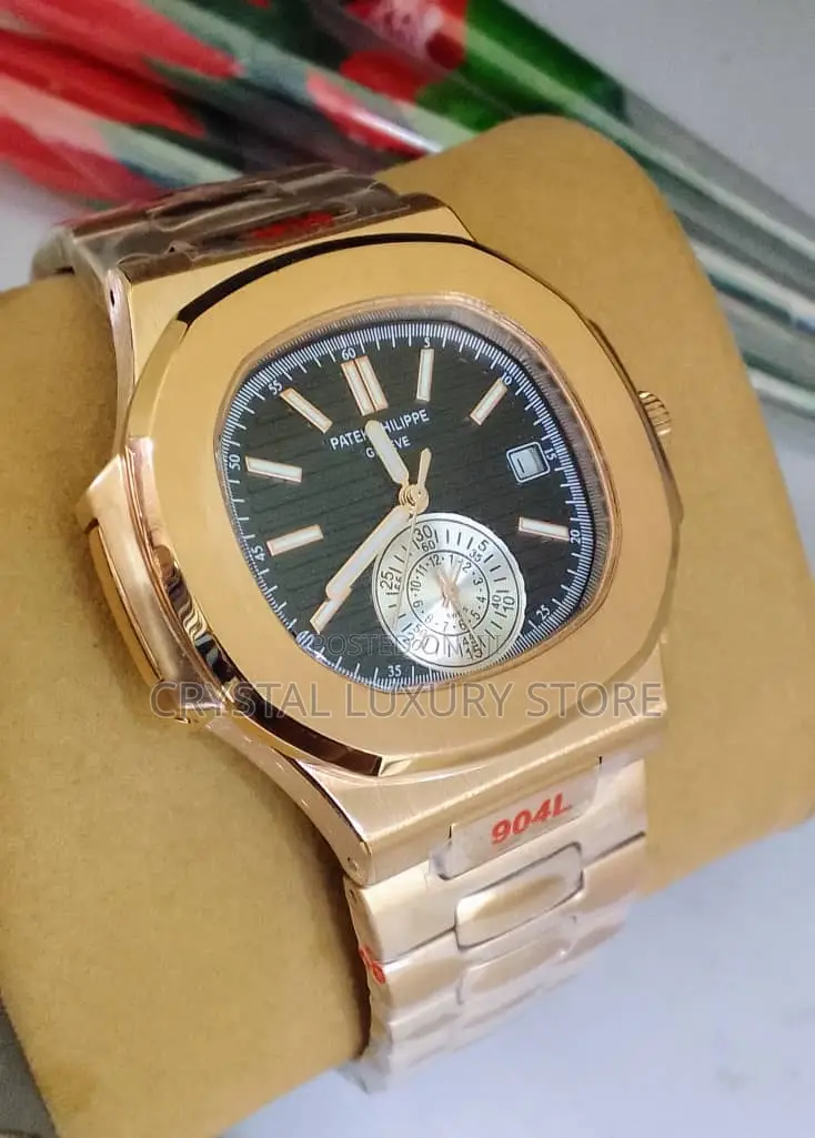 Patek Philippe Quality Luxury Men Chain Wristwatch