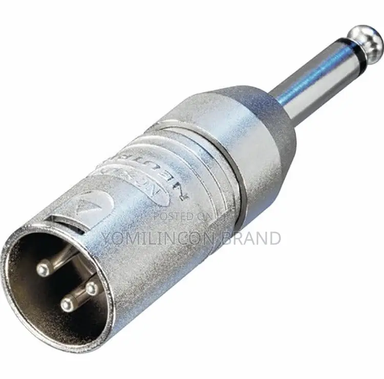 Neutrik NA2MP (3 Pole XLR Male – Mono 1-4" Plug)