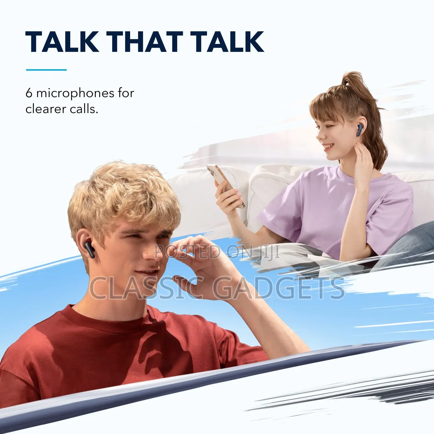 Anker Life P3 Noise Cancelling Earbuds With Bass