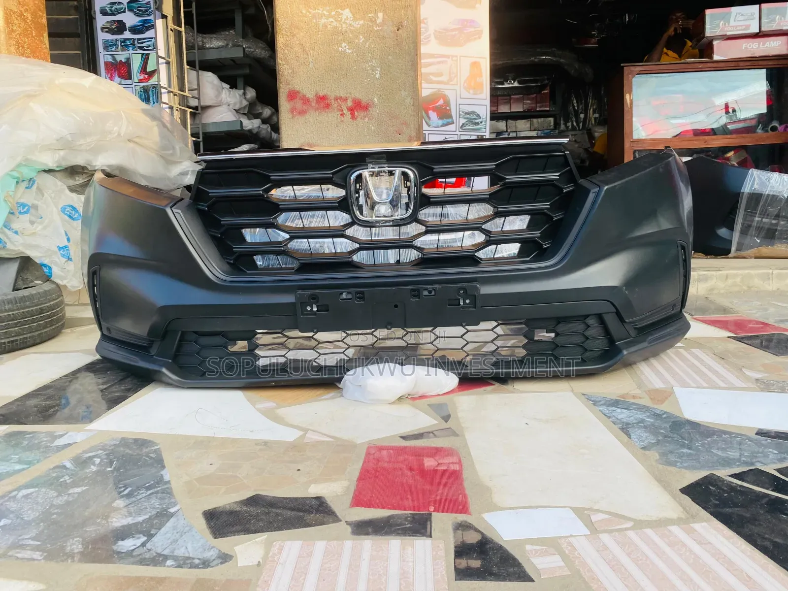 Complete Front Bumper Honda CRV 2024