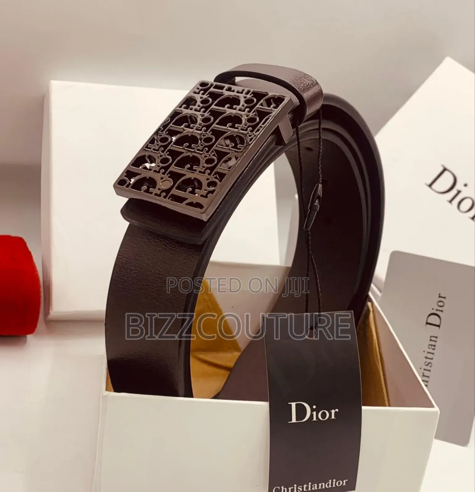 Original Dior Leather Belts Available In Store
