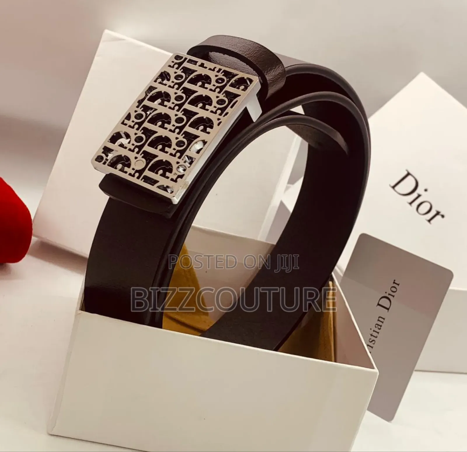Original Dior Leather Belts Available In Store