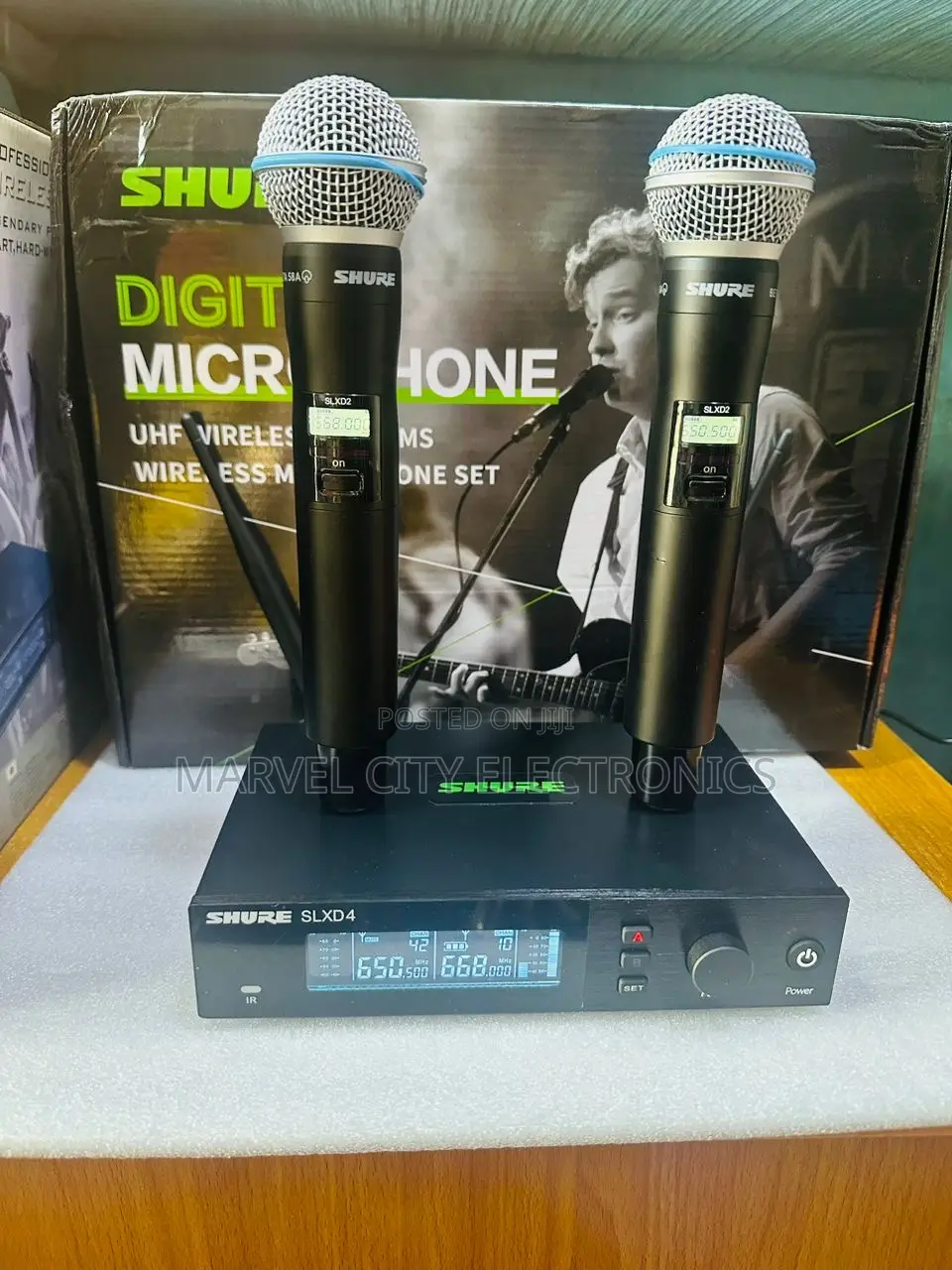 Shure Slxd4 Wireless Microphone Set