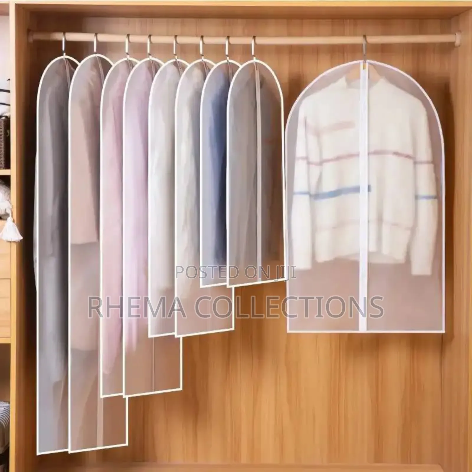 Cloth Hanging Dust Protector Wardrobe Organizer