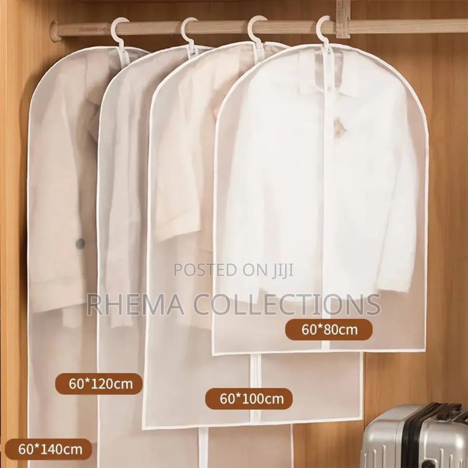 Cloth Hanging Dust Protector Wardrobe Organizer