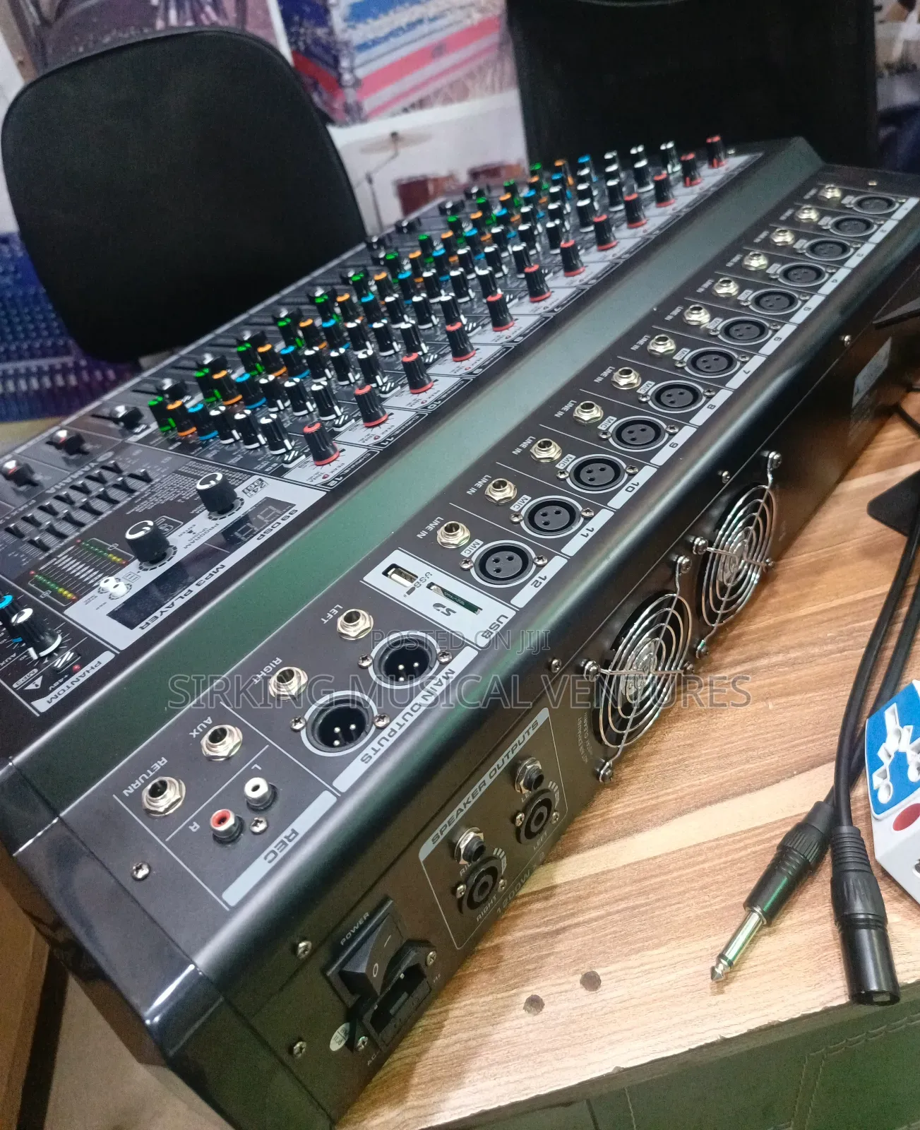 Yamaha 12channels Powered Mixer With Bluetooth/Usb