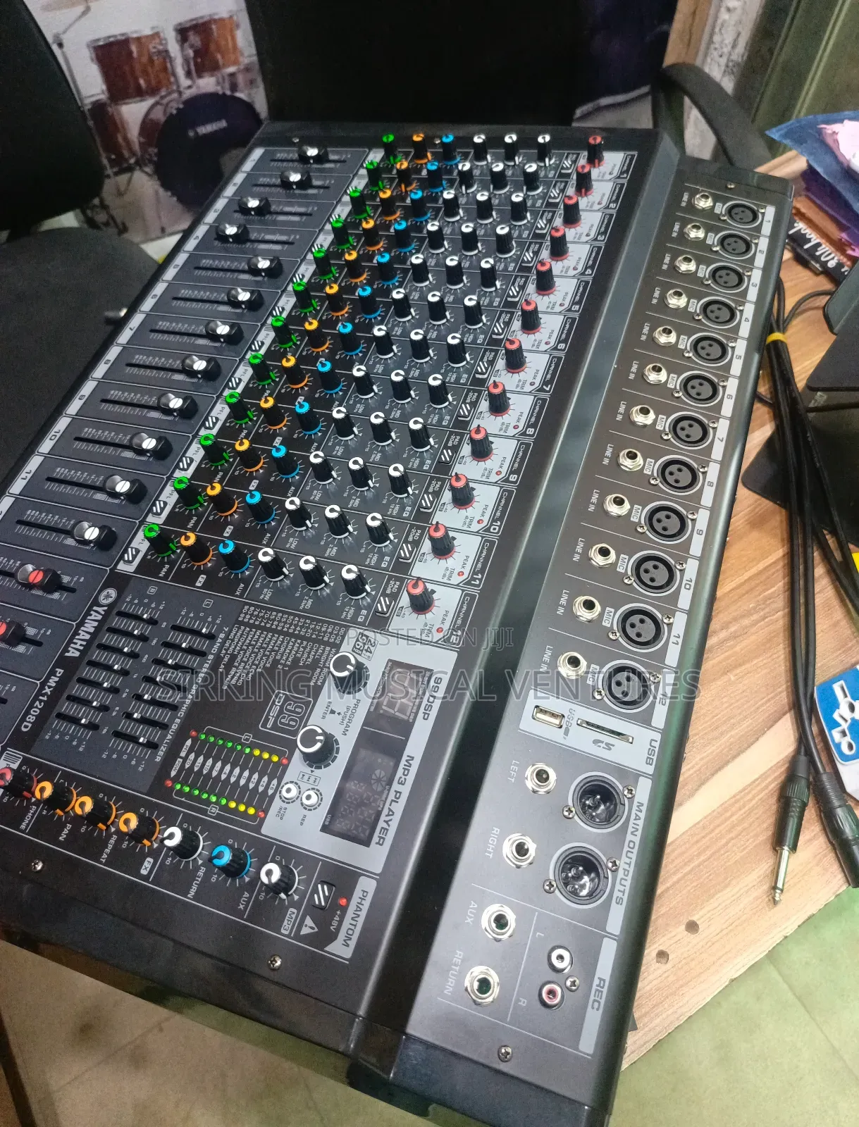 Yamaha 12channels Powered Mixer With Bluetooth/Usb