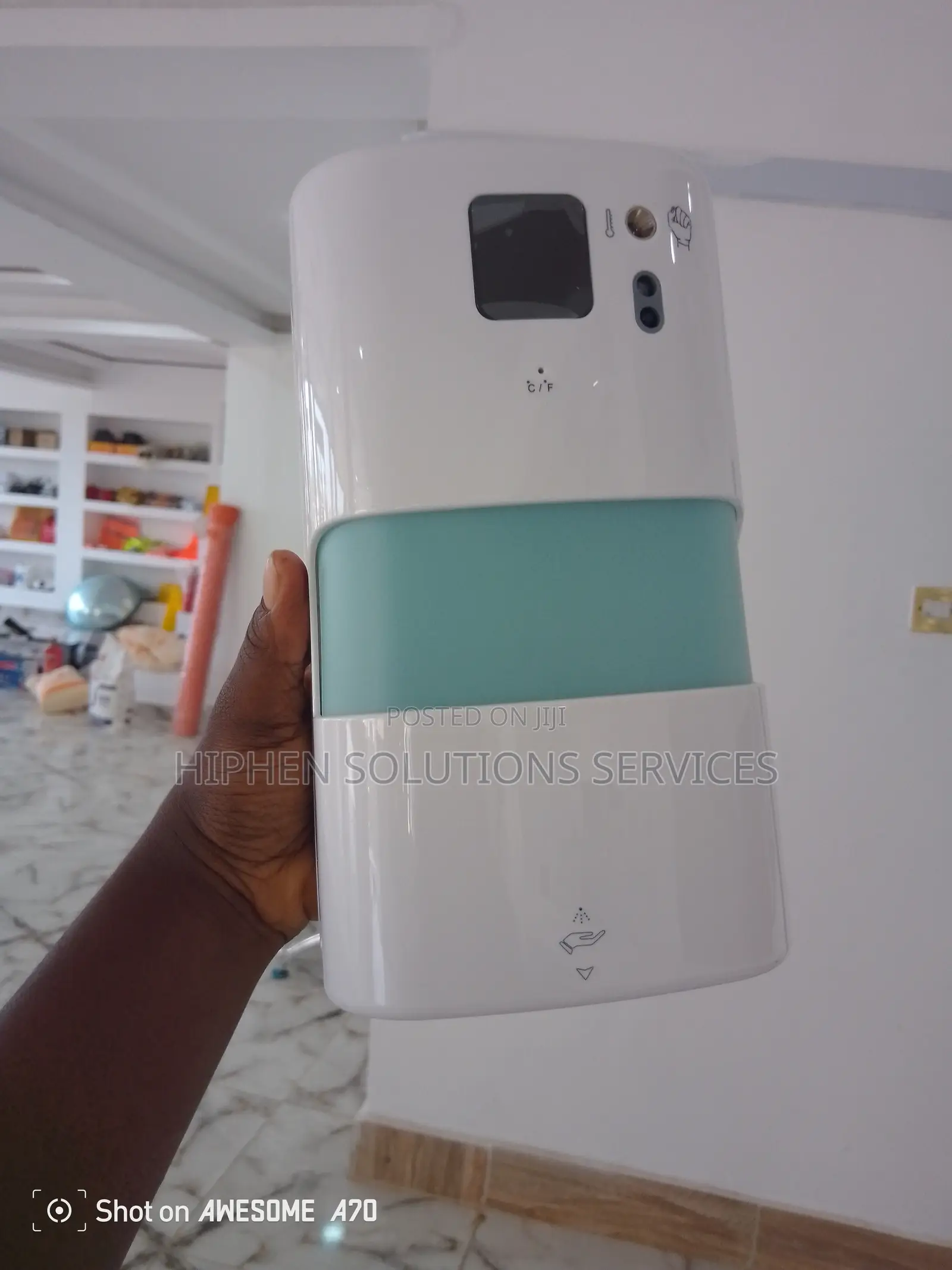 Plastic Automatic Soap Dispenser
