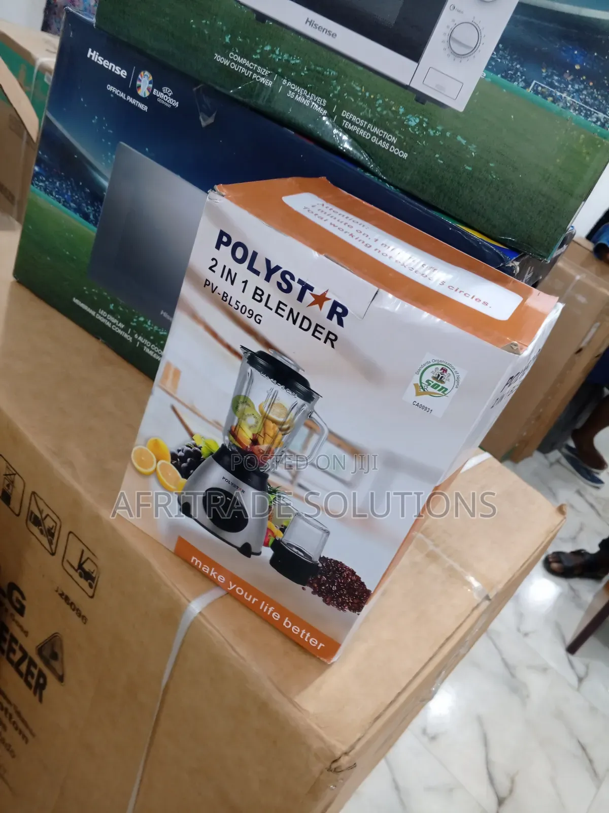 Polystar 2 in 1 Portable Blender