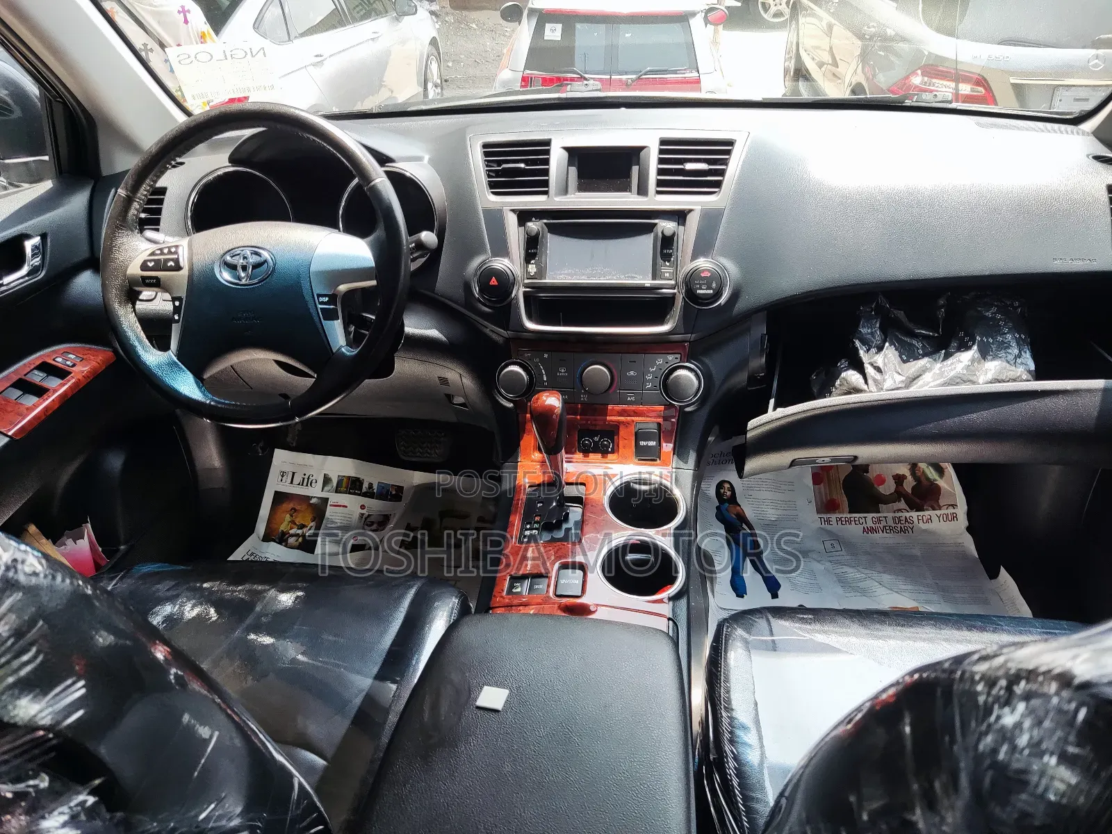 Toyota Highlander SE 3.5L 4WD 2013 Black