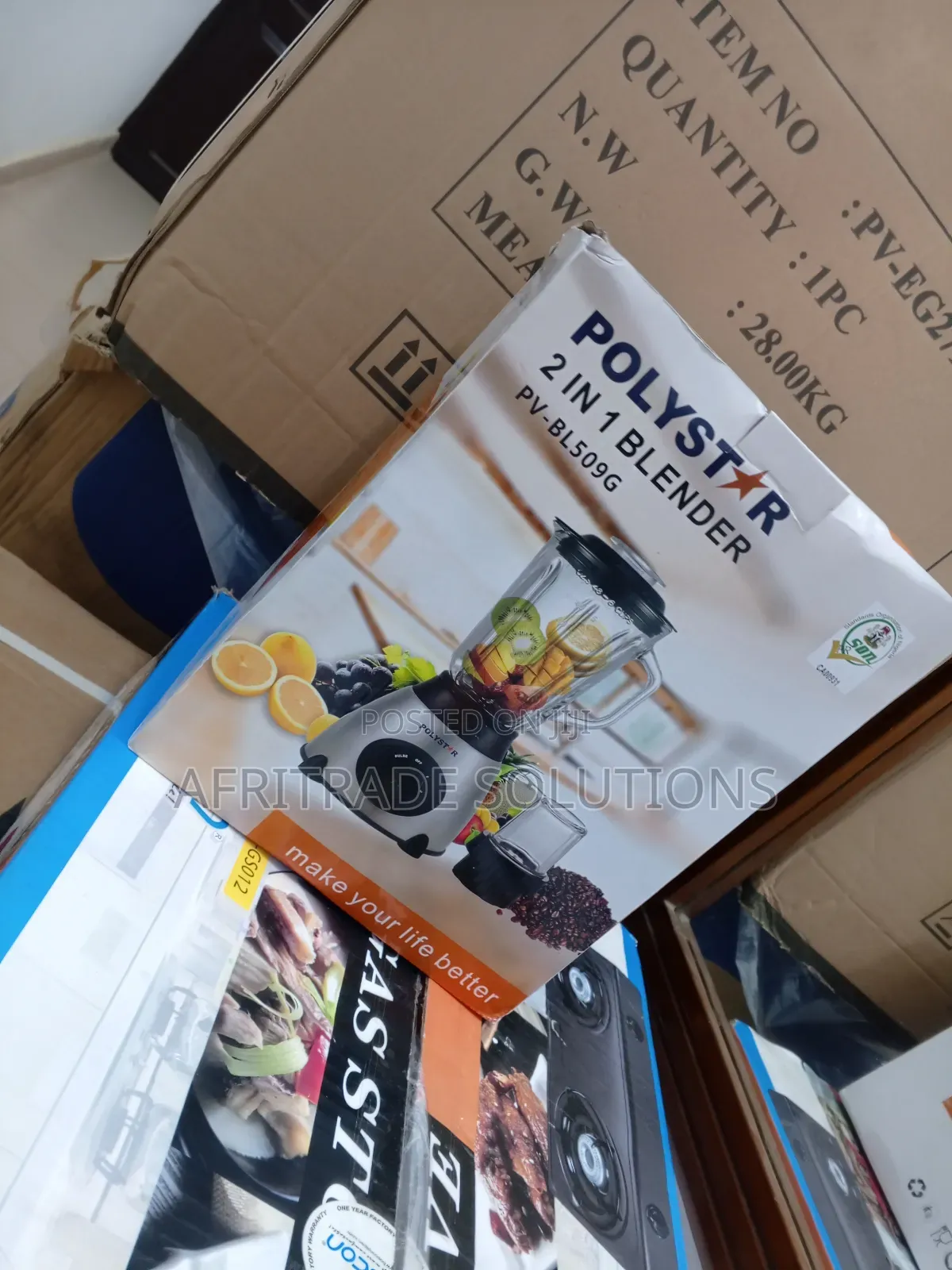 Polystar 1.5 Liters Blender- Blend Master