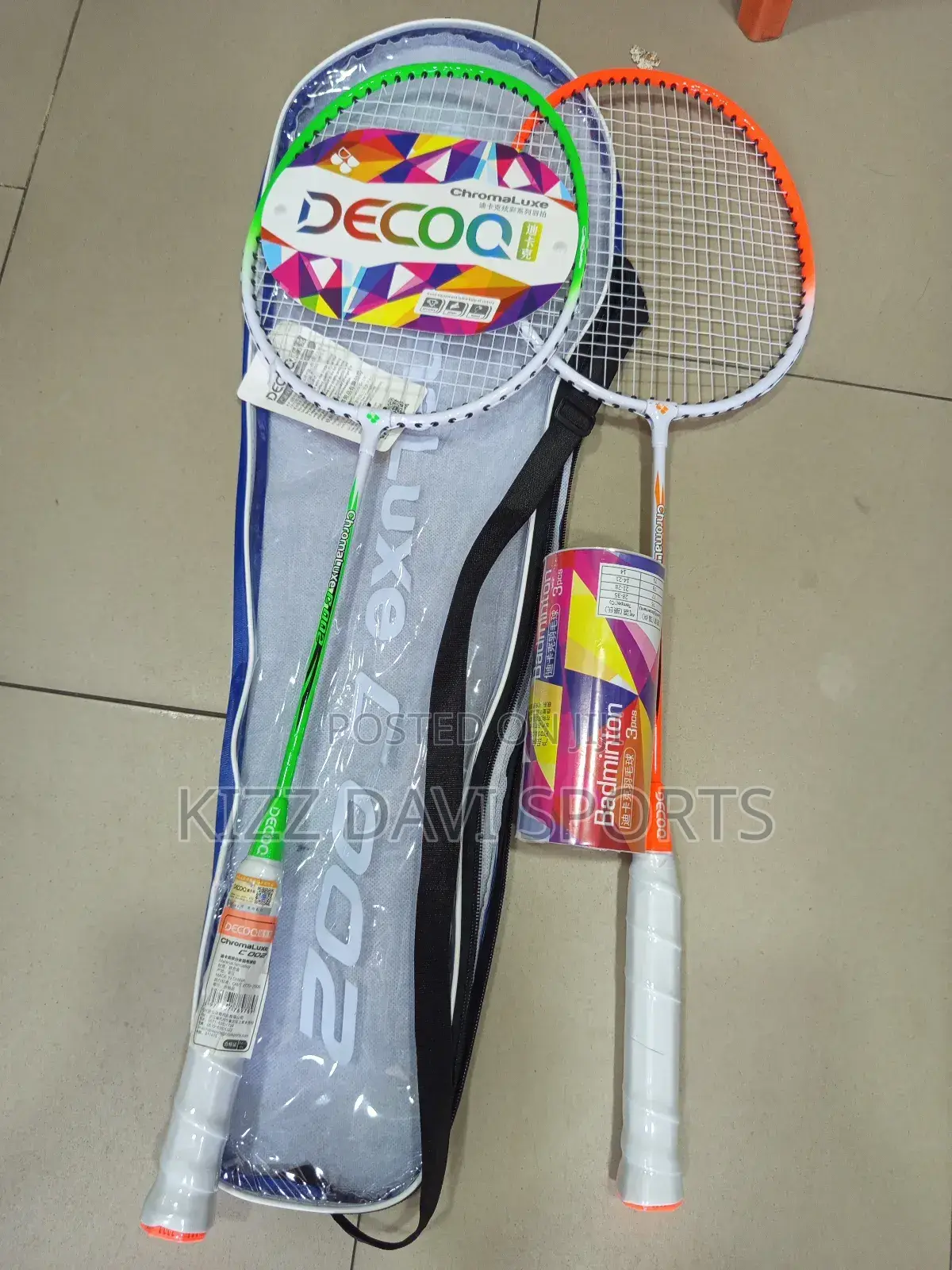 3 Set Badminton  Rackets Decoq