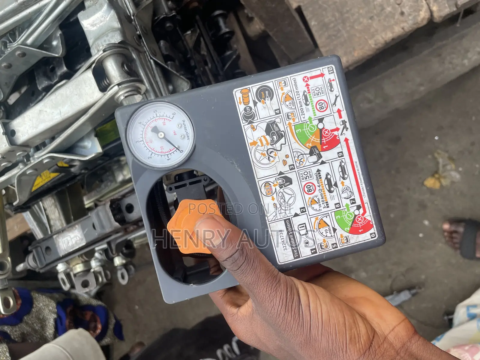 Car Automatic Tyre Pump