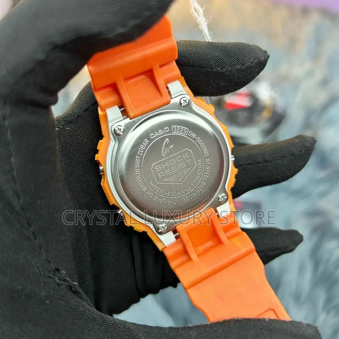 G-Shock Quality Luxury Men Rubber Strap Wristwatch
