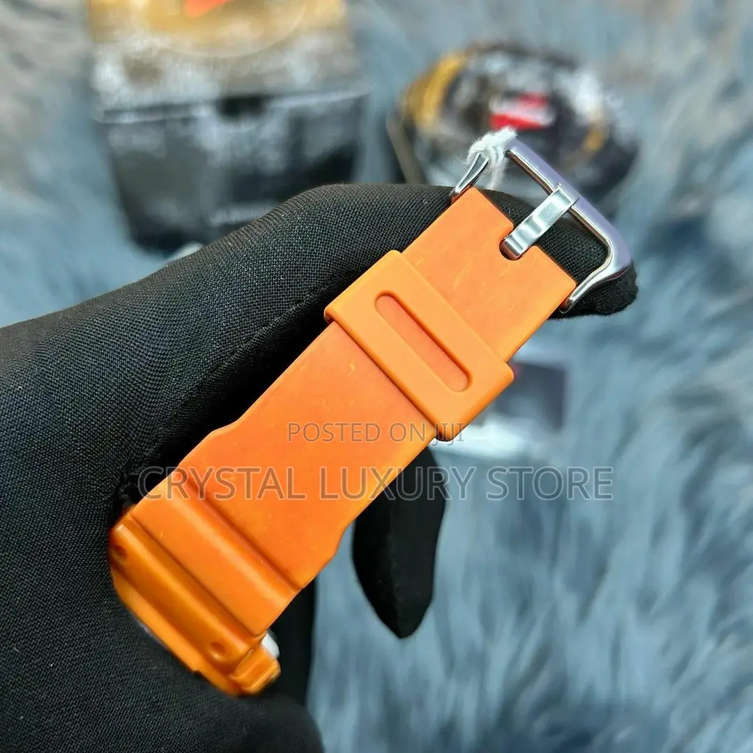 G-Shock Quality Luxury Men Rubber Strap Wristwatch