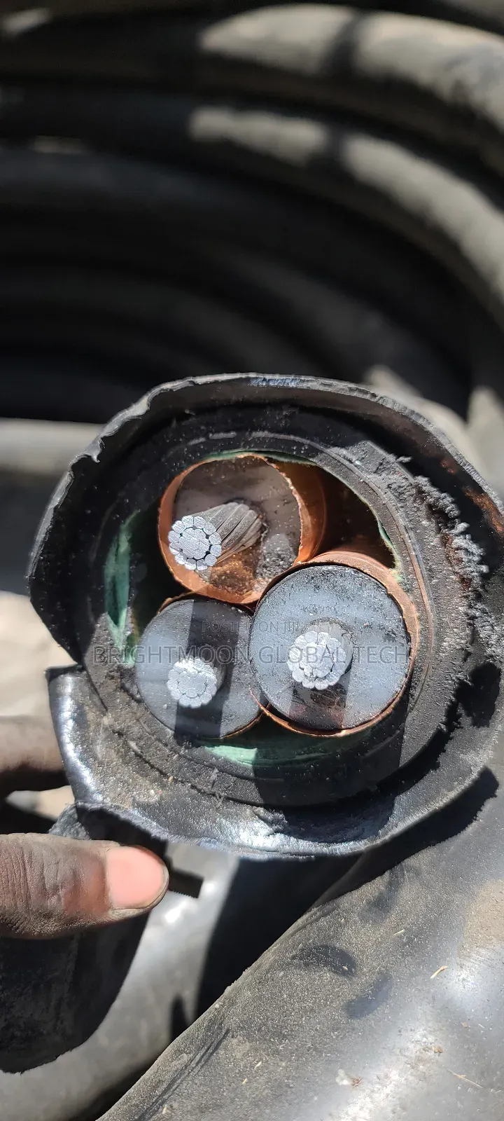 150mm 3core 33kv Aluminium Xlpe Armoured Cable and Wire ,