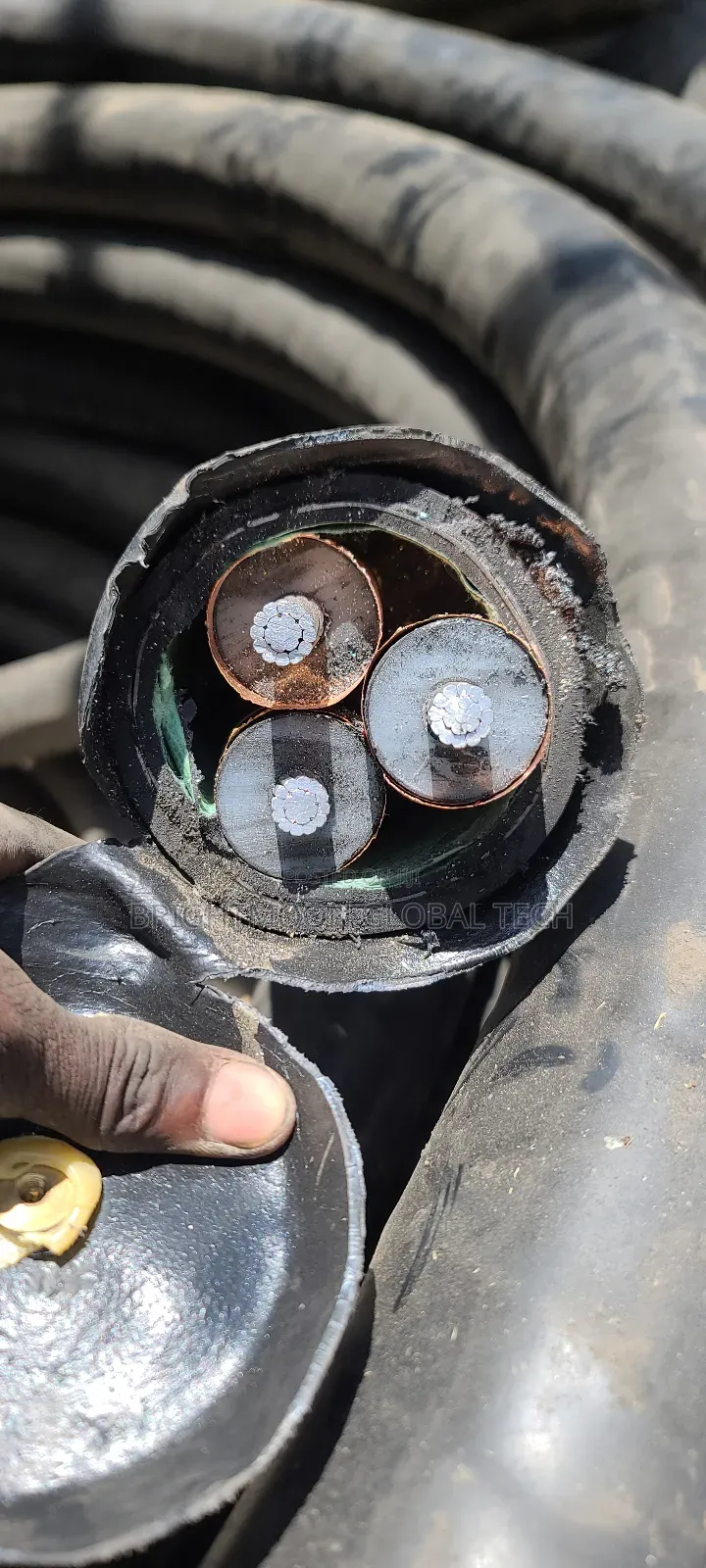 150mm 3core 33kv Aluminium Xlpe Armoured Cable and Wire ,