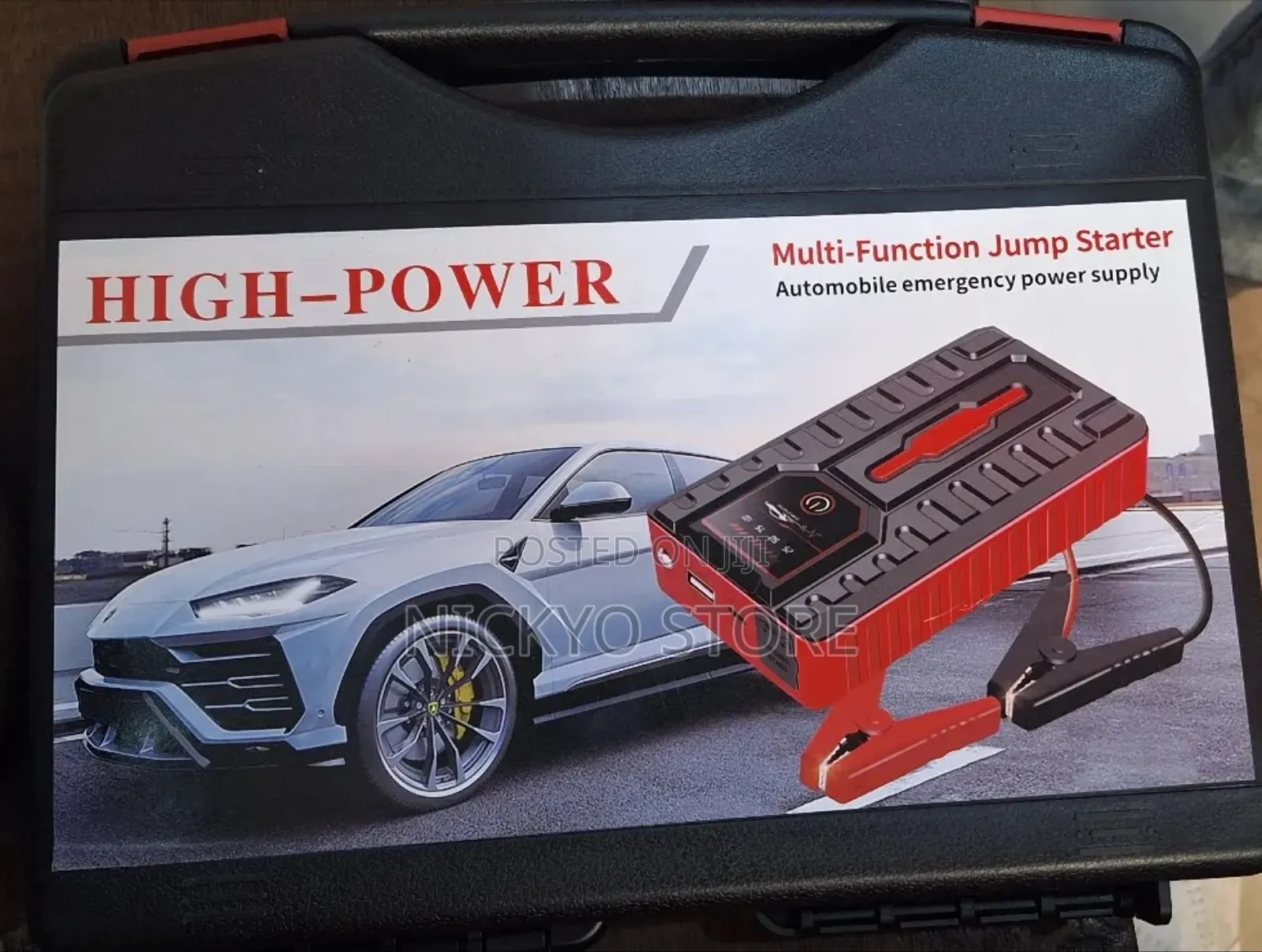 High-Power Multi-Function Jump Starter