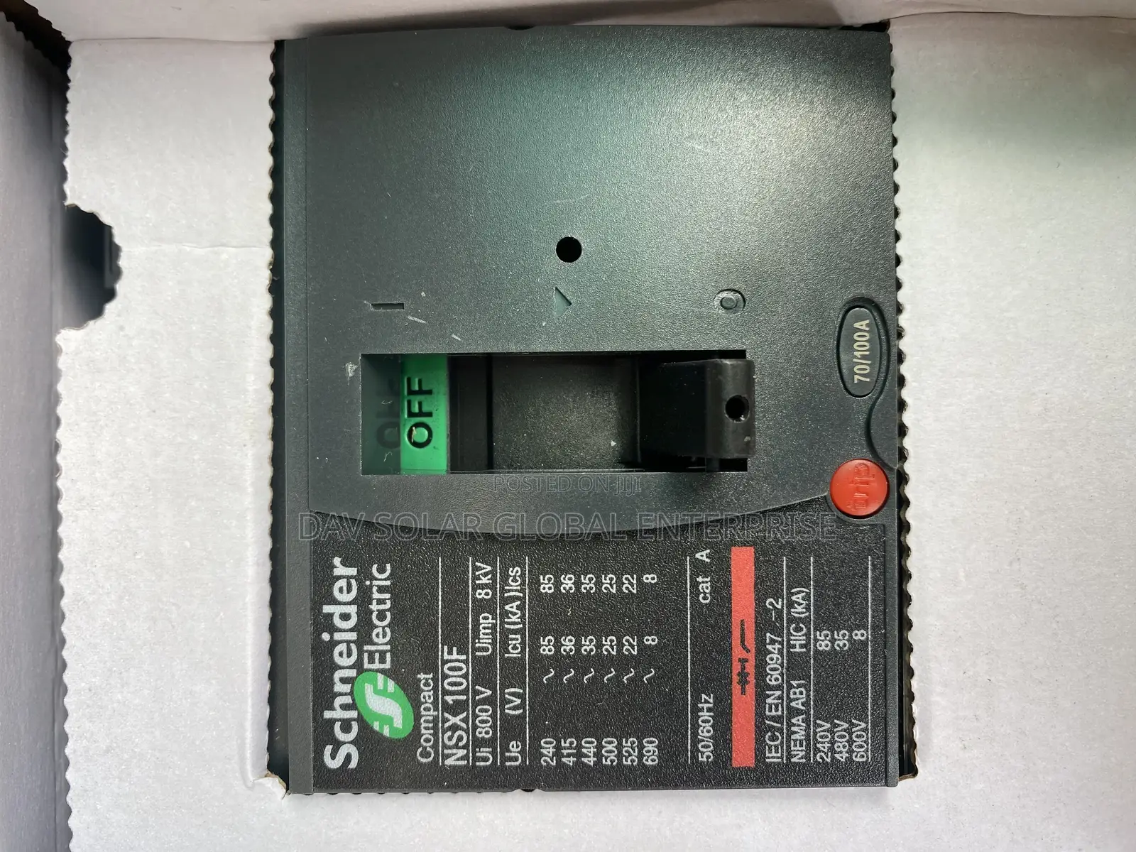 100ah Schneider 4 Poles