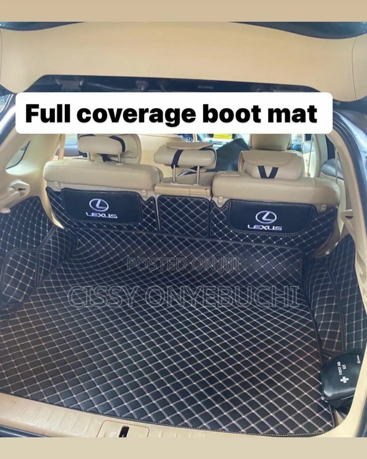 Boot Mat Full Coverage for Lexus