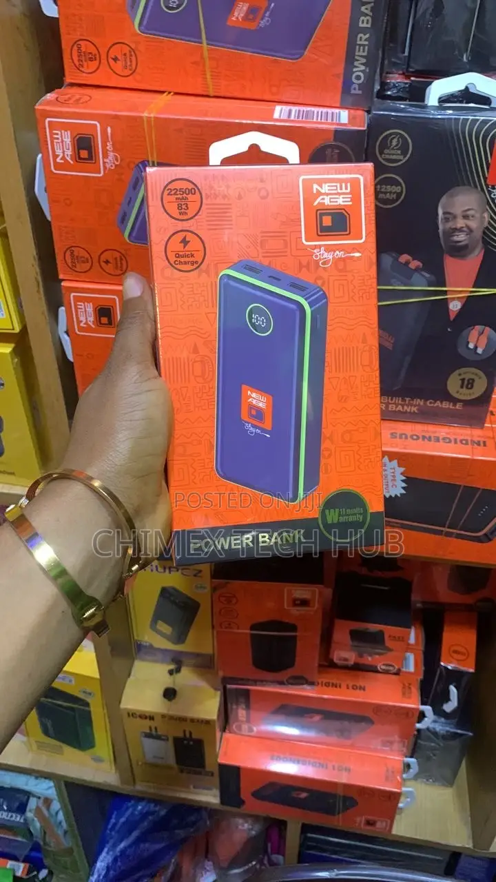 New Age Turbo 22500mah Power Bank