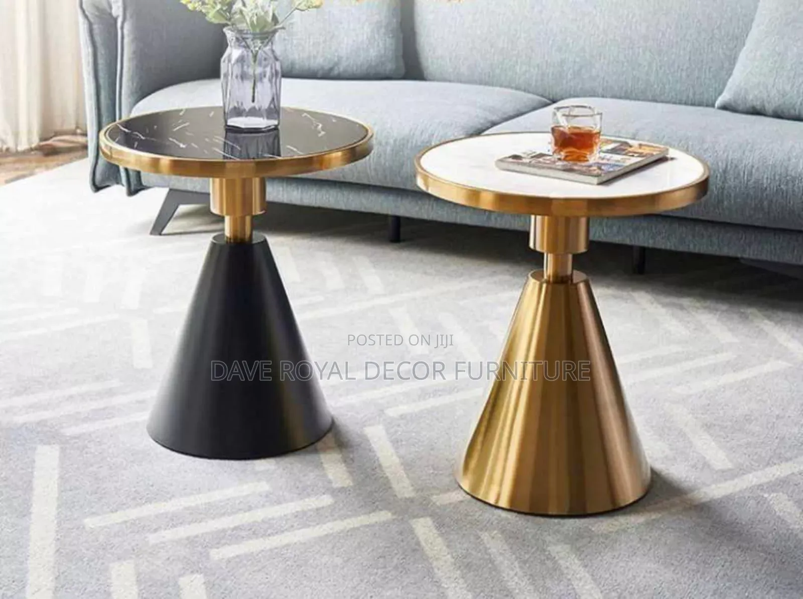 Newly Imported Marble Top Side Stools