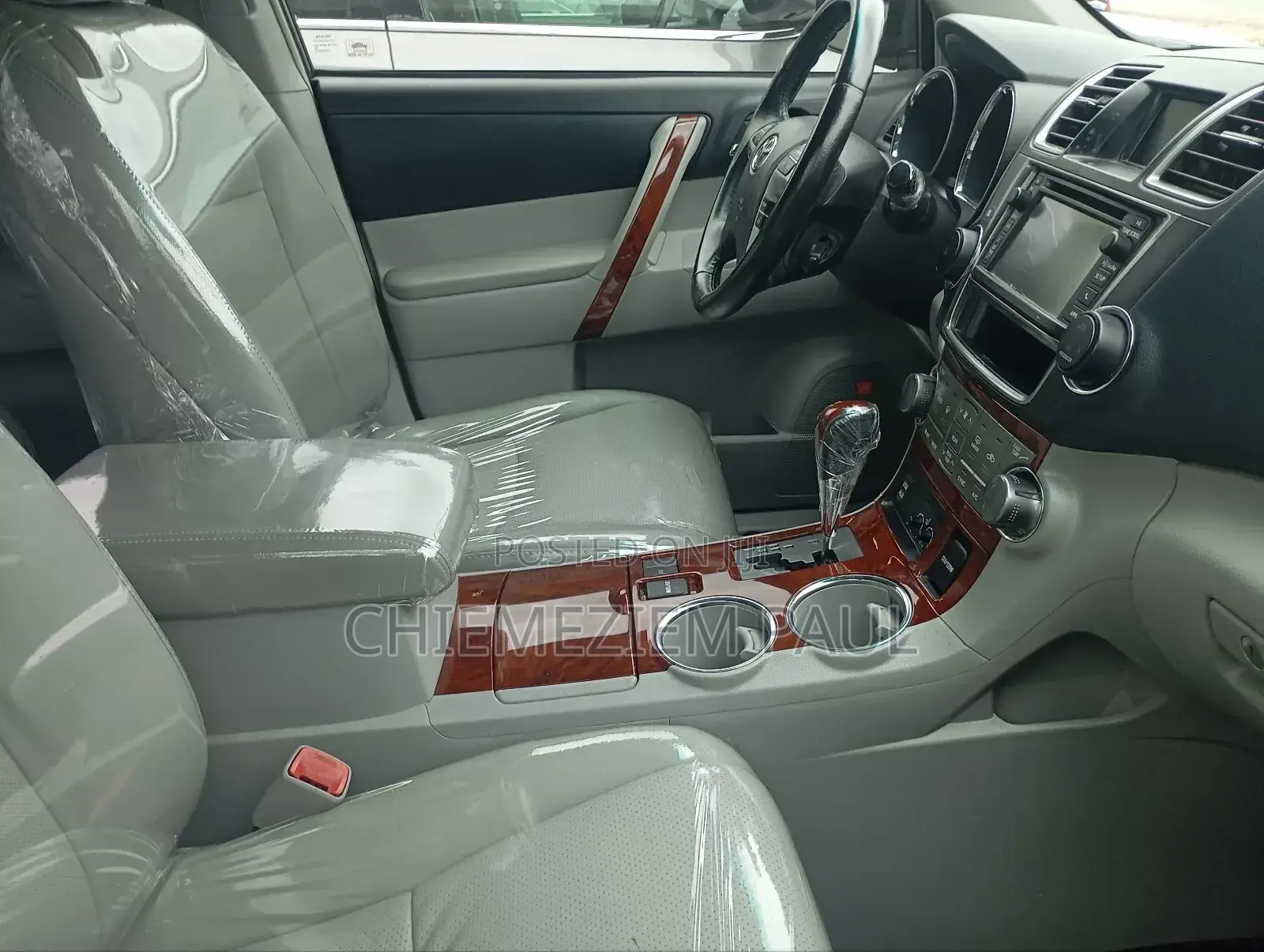 Toyota Highlander Limited 3.5L 2WD 2013 Gray