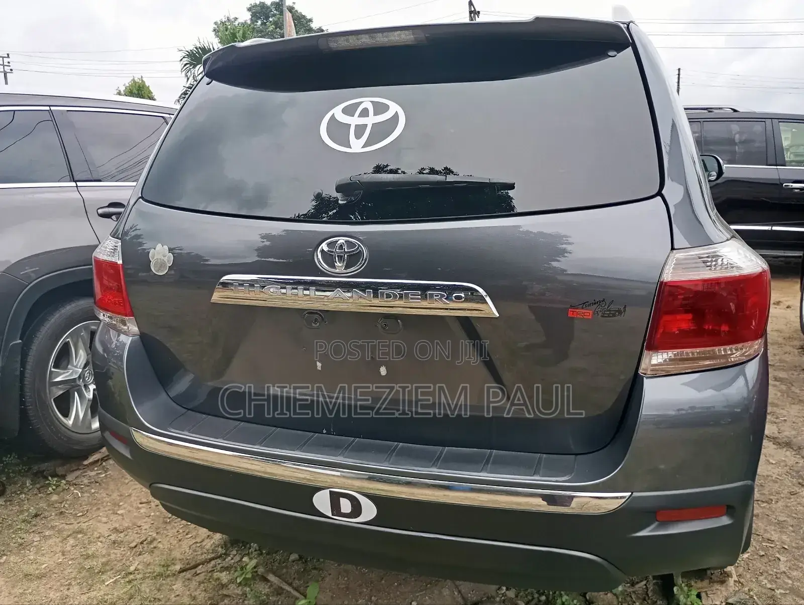 Toyota Highlander Limited 3.5L 2WD 2013 Gray
